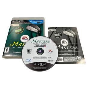 Tiger Woods PGA Tour 13 Masters Collection Edition (Playstation 3) CIB